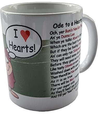 Impishodes Hearts FC Football Supporter Ceramic 11oz Mug