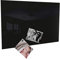 Colours-Manufaktur Magnettafel Magnetwand inkl. 4 Magnete (schwarz, 60 x 90 cm)