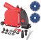 Aidelife Angle Grinder Dust Collection Attachment for Double-Cut Saw,Wall Chaser Dust Shroud 5 inch