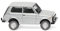Wiking 020803 H0 Lada Niva Geländewagen geschlossen silbermetallic Spur HO 1:87 Kein Spielzeug!
