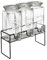 Secret de Gourmet - Distributeur de Boisson Modern Wood 4,5L Transparent
