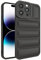 GTElectro Puffer Jacket Coat Design Soft Shockproof Case Cover for Apple iPhone 14 Pro Max (Black)
