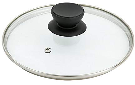 EXENXA Couvercles de casseroles Couvercle de Casserole de Rechange Couvercle de Casserole en Verre Transparent pour s'adapter à Toutes Les sauces et couvercles de casseroles de Rechange (21 cm)
