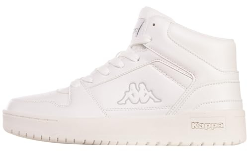 Kappa CODA MID OC Unisex Sneaker, Weiß, 43 EU