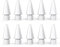 MOGOOD Pencil Tips Compatible with Apple Pencil 1st/2nd Gen iPad Pro/Air/Mini - White, 10 Pack