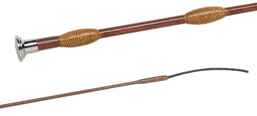 JA Horse Fleck Feldmann Balance Premium Pferd Reiten Dressurgerte Gerte Reitgerte (100 cm, karamel)