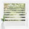 Bilderwelten Fensterfolie Sichtschutz Streifen Muster 60 x 80 cm Milchglasfolie Sichtschutzfolie Fenster Folie Blickdicht Anti-UV Statisch Haftend Querformat