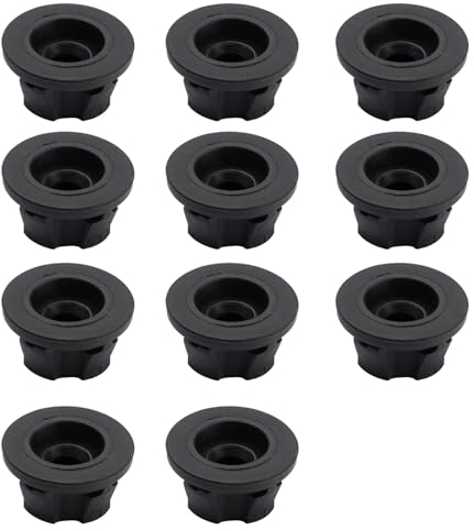 10 PCS Befestigungselement Gummi Motorabdeckung, Befestigungselement Motorabdeckung, Motorabdeckungstüllen für CLS GLK ML SLK Sprinter Valente Viano Vito, 6420940785, Schwarz