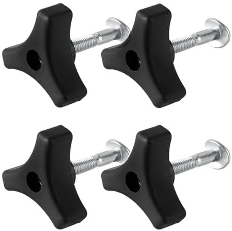 FEQDWOX 4 Pièces Boulon de Rechange pour Tondeuse à Gazon, Poignée Universelle, Outil pour Machine, Adapté la Plupart des Modèles de Tondeuses à Gazon, Pièces Détachées pour Tondeuses et Accessoires