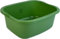 11 Ltr Plastic Washing Up Bowl Durable & Lightweight Dishwashing Basin for Kitchen Sink, Large Capacity, Easy-Grip Handles Ideal for Washing Dishes, Vegetables (Green)