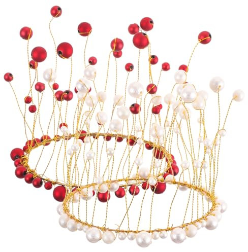 SAFIGLE 2 Stück Tiara Junge Topper Party Erste Glücklich Kuchenkronen Kuchen Krone Mini -kuchen -top Kronen Für Kuchen Kuchendeckel Ornamente Für Kuchen Legierung