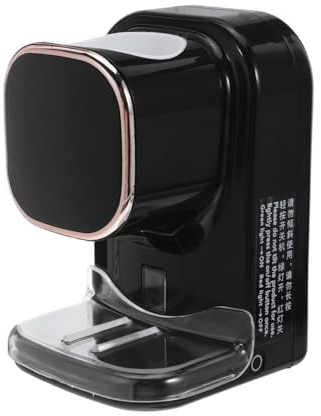 HONMEET Automatischer Zahnpastaspender mit Infrarot sensor Kabelloser Wandmontage Berührungslos Kompakt Präzise Dosierung Geeignet für Zahnpasta Gesichtsreiniger Handcreme Platzsparend