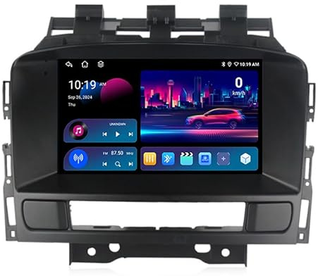 Android 15 Autoradio Radio 9 Zoll Multimedia Autoradio Mit Navi Für Opel Astra J 2010-2013 Auto Zubehör Einfügen Und Verwenden Autoradio Mit Bluetooth Freisprecheinrichtun HM607 8 Core 4G+WiFi 2+64GB