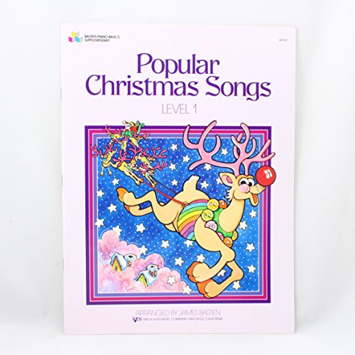 Popular Christmas Songs Level 1 (Bastien Piano Basics)