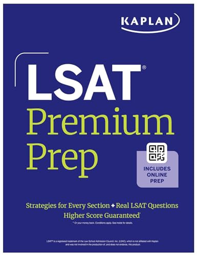 LSAT Premium Prep (2026): 4: Master the Digital LSAT with Exclusive 99th-Percentile Instructor Videos, Data-Driven Strategies, and Official Practice (Kaplan Test Prep)