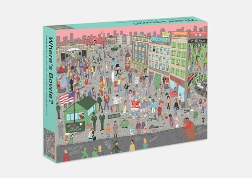 Where's Bowie? David Bowie in 70s Berlin: 500 Piece: 500 Piece Jigsaw Puzzle