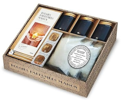 Coffret bougies parfumées maison