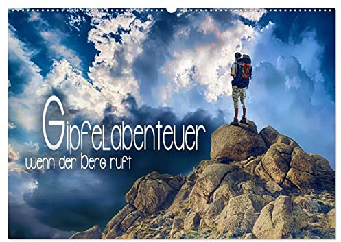 Gipfelabenteuer - wenn der Berg ruft (Wandkalender 2026 DIN A2 quer), CALVENDO Monatskalender: Atemberaubende Bilder von Klettertouren in grandiosen Bergwelten (CALVENDO Sport)