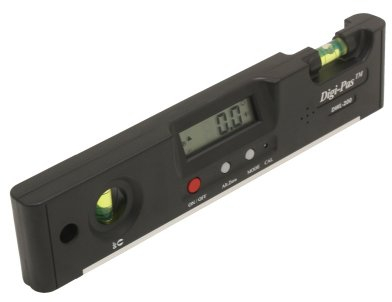Digi-Pas DWL200 Torpedo Niveau à bulle électronique 20cm/0,1 °Résolution