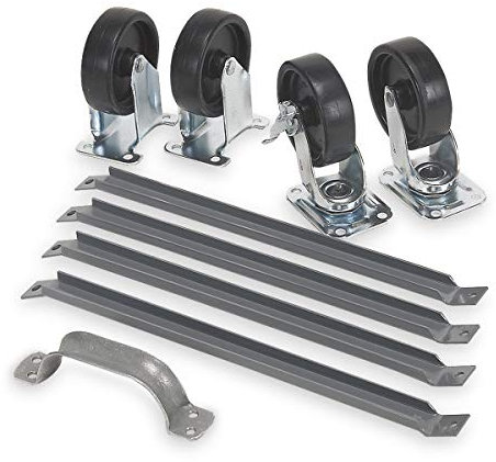 akro-mils 30424 pulverbeschichtetem Stahl Mobile Kit für 30016 oder 30012 doppelseitig Kleiderstange System