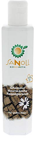 Ghassoul Haarwäsche Rosengeranie 200ml
