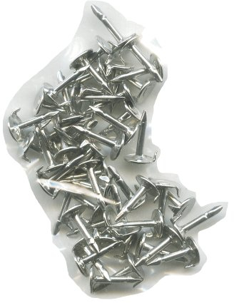 hegibaer 50 Neue Silberne Pinnadeln Ersatz - Nadeln für Pin Pins Anstecker