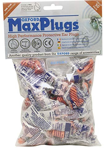 Oxford Ear Plugs SNR37-50 Pack (OX626). High Performance, Orange, 19.7 x 19.1 x 9 cm
