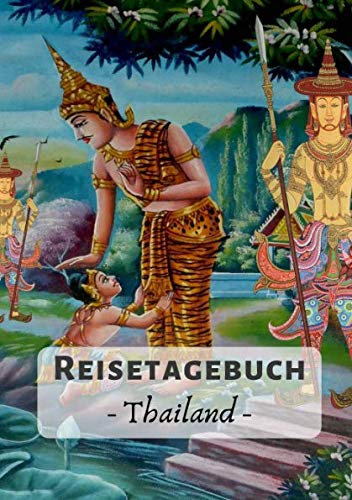 Reisetagebuch Thailand: Thai Art | 120 Seiten | Liniert | DIN A5 | Geschenkidee
