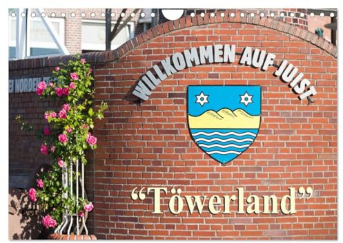 Töwerland Juist (Wandkalender 2026 DIN A4 quer), CALVENDO Monatskalender: Juist eine ostfriesische Insel in der Nordsee. (CALVENDO Natur)