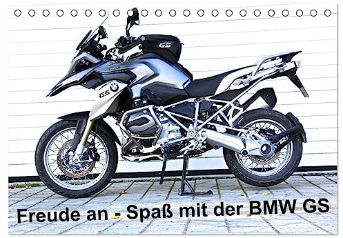 Freude an - Spaß mit der BMW GS (Tischkalender 2026 DIN A5 quer), CALVENDO Monatskalender: Die BMW R 1200 GS LC macht Spass und Freude, wie man sieht! (CALVENDO Hobbys)