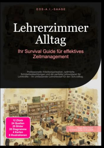 Lehrerzimmer Alltag: Ihr Survival Guide für effektives Zeitmanagement: Professionelle Arbeitsorganisation, optimierte Schülerbeobachtungen und der ... umfassender Lehrerbedarf für den Schulalltag.