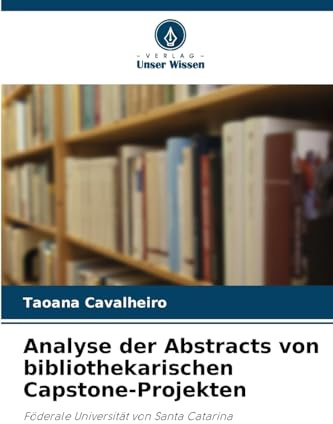 Analyse der Abstracts von bibliothekarischen Capstone-Projekten: Föderale Universität von Santa Catarina
