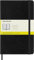 Moleskine Klassisches Notizbuch, Kariertes Notizbuch, Weicher Einband und Elastischer Verschluss, Großes Format 13 x 21 cm, Farbe Schwarz, 192 Seiten