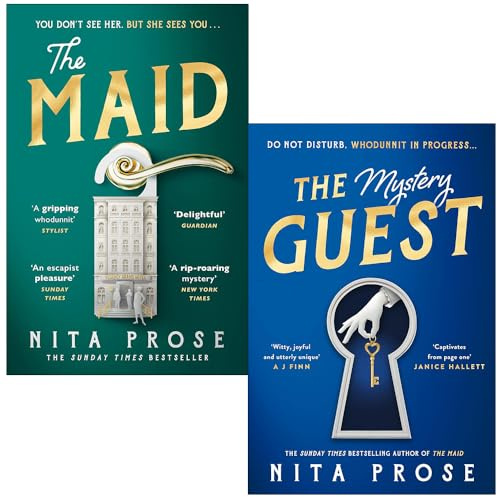 Molly the Maid Series 2 Books Collection Set By Nita Prose (The Maid & The Mystery Guest)