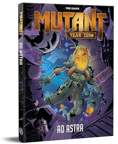 Free League Publishing: Mutant: Year Zero - Ad Astra - Gebundenes RPG-Buch, spannendes Kampagnenmodul, Weltraum-Rollenspiel-Abenteuer
