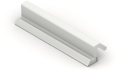 Trend Aquamac 21 Style Weatherseal Strip, 25M, White, Suitable for Door Frame Rebate, AQ21/W/25