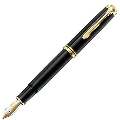Pelikan Premium M800 Füllfederhalter EF Plume schwarz