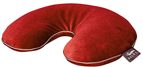 Bucky Utopia U-Shaped Neck Pillow, Cherry Red, One Size