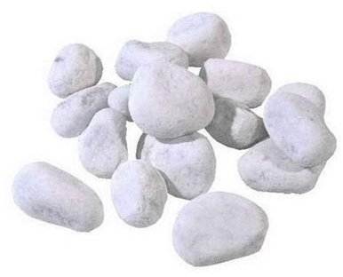 Metroquadrocasa Lot de 25 kg de galets en marbre blanc, décoration d'intérieur et extérieur, différentes dimensions 25/40 mm