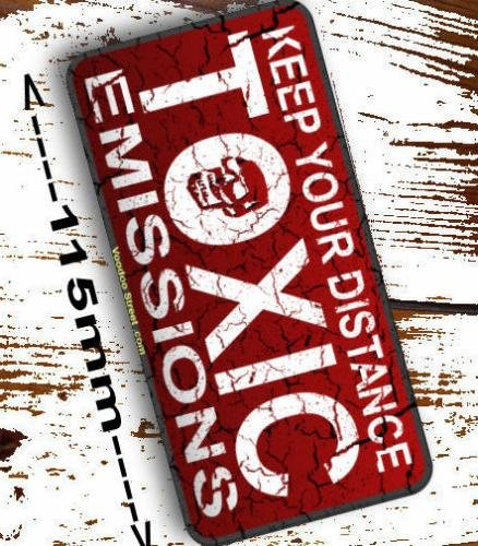 Voodoo Street Toxic Emissions Aufkleber