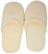 LCF Ciabatte Spugna 100% Cotone - Made in Italy (Donna, Panna)