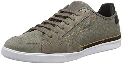 Geox U Walee A, Zapatillas Hombre, Marrón Taupe, 44 EU