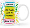 Bee Ingenious Taza Opositora Personalizada Con Nombre - Regalos Para Opositores - Taza de Cerámica Para Desayuno (Una Plaza Es Tuya)