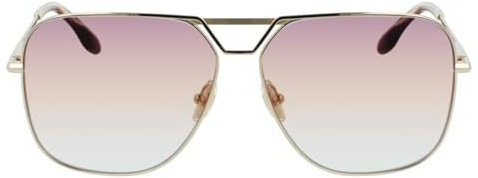 Victoria Beckham Unisex VB217S 45979 Sunglasses, 728 Gold Purple Peach, 61