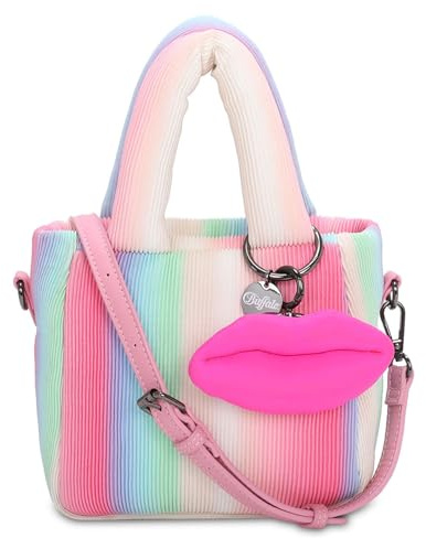 Buffalo Boxy10 Pleated Rainbow