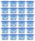 MantraRaj Pack of 24x 500ml Interior Dehumidifiers Disposable Helps Stop Damp, Mildew, Mould Condensation Moisture Absorber Remover in Home Kitchen Wardrobe Bedroom Office Garage Bathroom, Basement