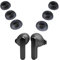 kwmobile Set de 6 Almohadillas Compatible con Auriculares in-Ear JBL Live Pro 2 TWS - Almohadillas de Repuesto para Cascos