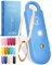 Vantamo Alarme Personnelle Anti Agression 130dB avec Double Haut-Parleur, Flash LED Puissant et Indicateur de Batterie Faible, Kit Defense Femme Compact pour Auto Defense avec Porte-clés pour Sac
