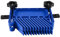 Wanjorlay 2Pcs Adjustable Woodworking Tools Board for Table Saws, Router Tables & Band Saw with T-Slots, Miter Slots-Blue