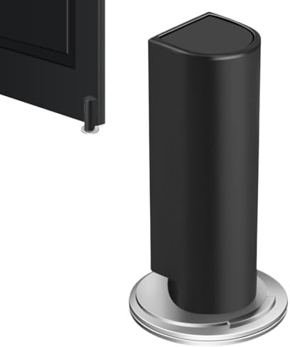 Topes Para Puertas De Piso - Tope Para Puertas Exteriores, Tope Para Puertas Rígido Y Sólido | Topes De Puerta Silenciosos A Prueba De Viento, Resistentes, Sin Taladro, Con Adhesivo Para Dormitorio, C